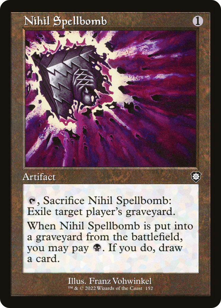 Image of Nihil Spellbomb (Retro) [The Brothers' War Commander]