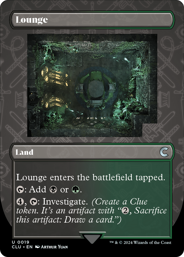 Image of Lounge (Borderless) [Ravnica: Clue Edition]