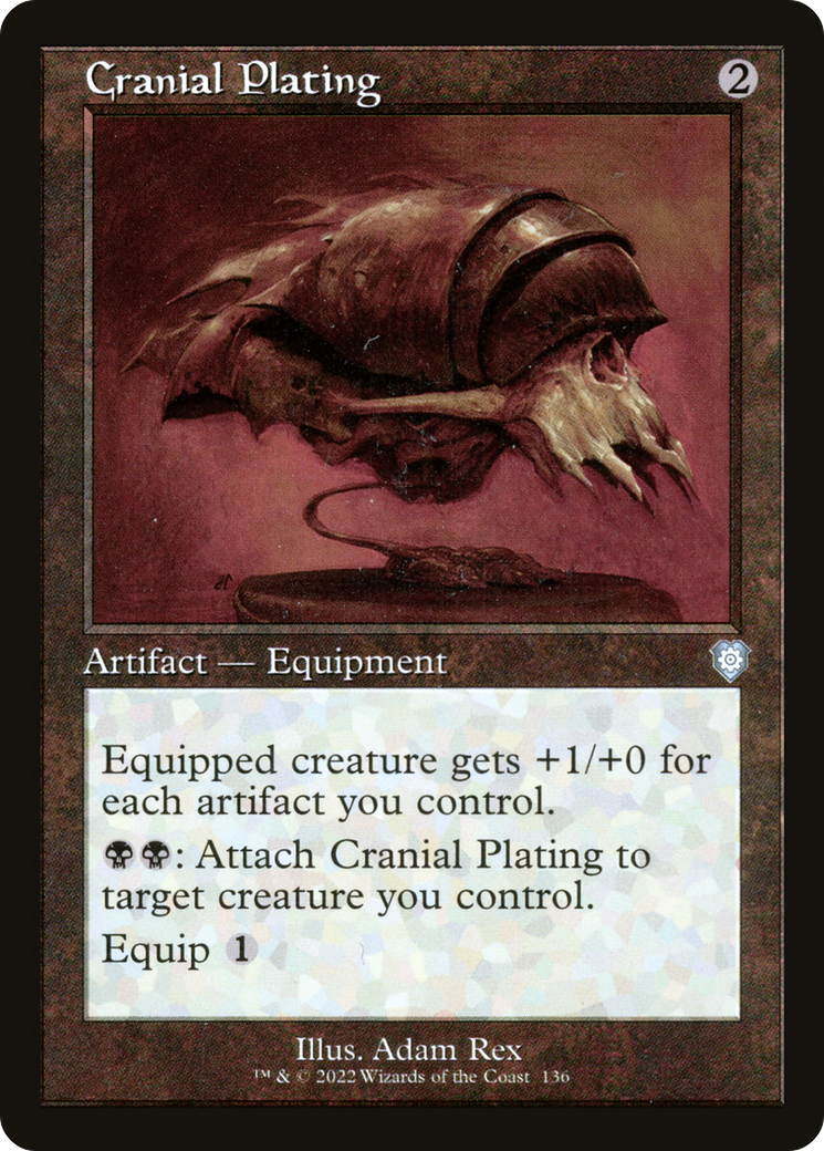 Image of Cranial Plating (Retro) [The Brothers' War Commander]