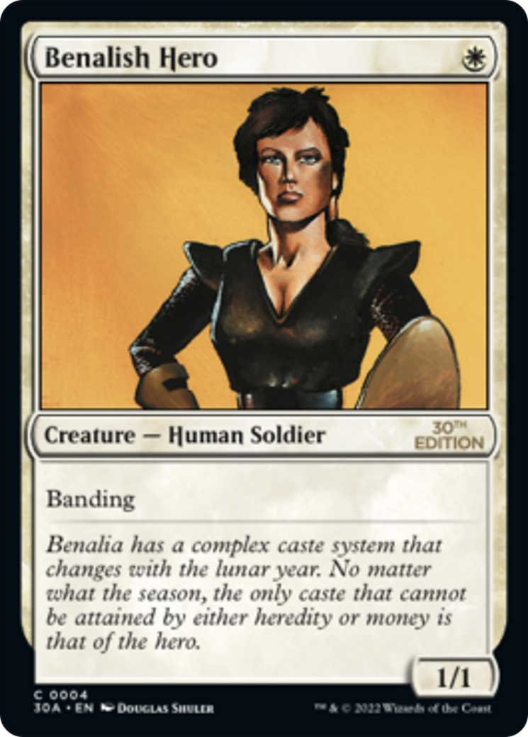 Image of Benalish Hero [30th Anniversary Edition]