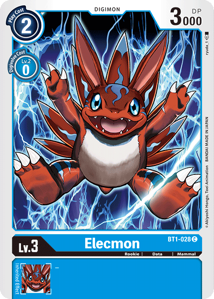 Image of Elecmon [BT1-028] [Release Special Booster Ver.1.0]