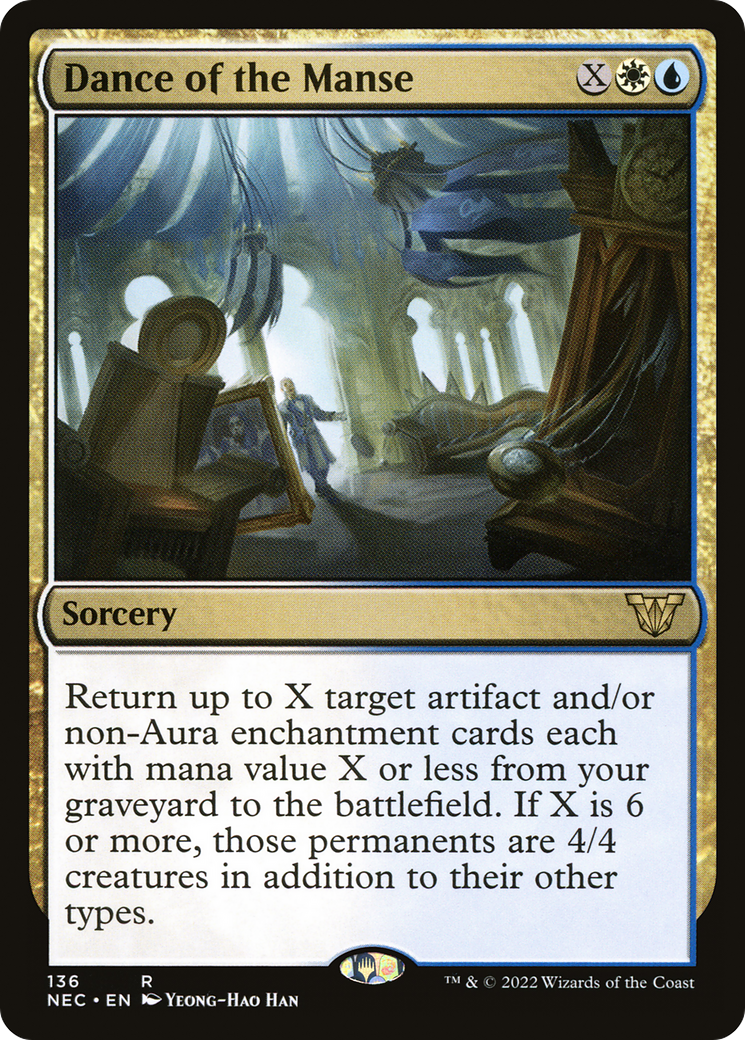 Image of Dance of the Manse [Kamigawa: Neon Dynasty Commander]