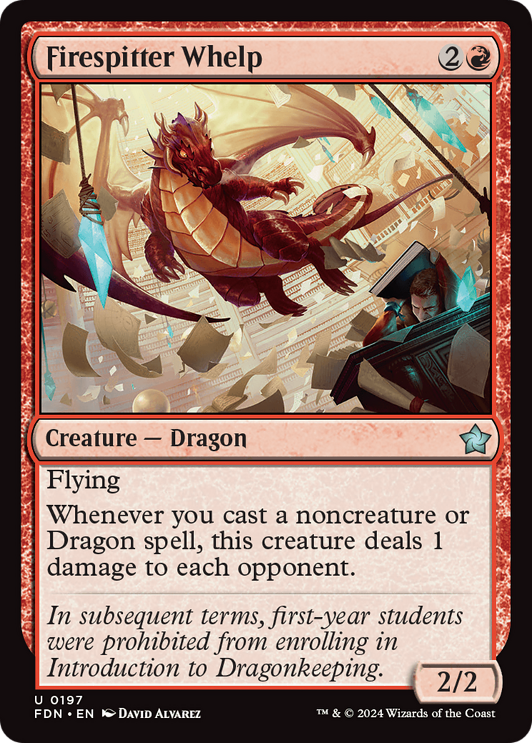 Image of Firespitter Whelp [Foundations]