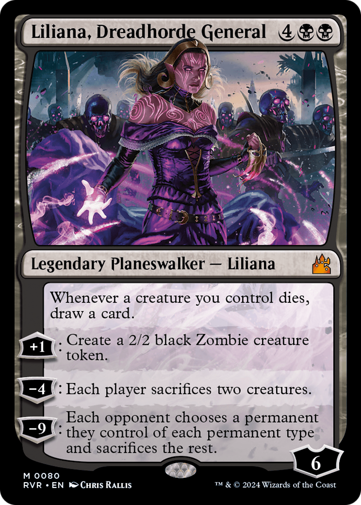 Image of Liliana, Dreadhorde General [Ravnica Remastered]