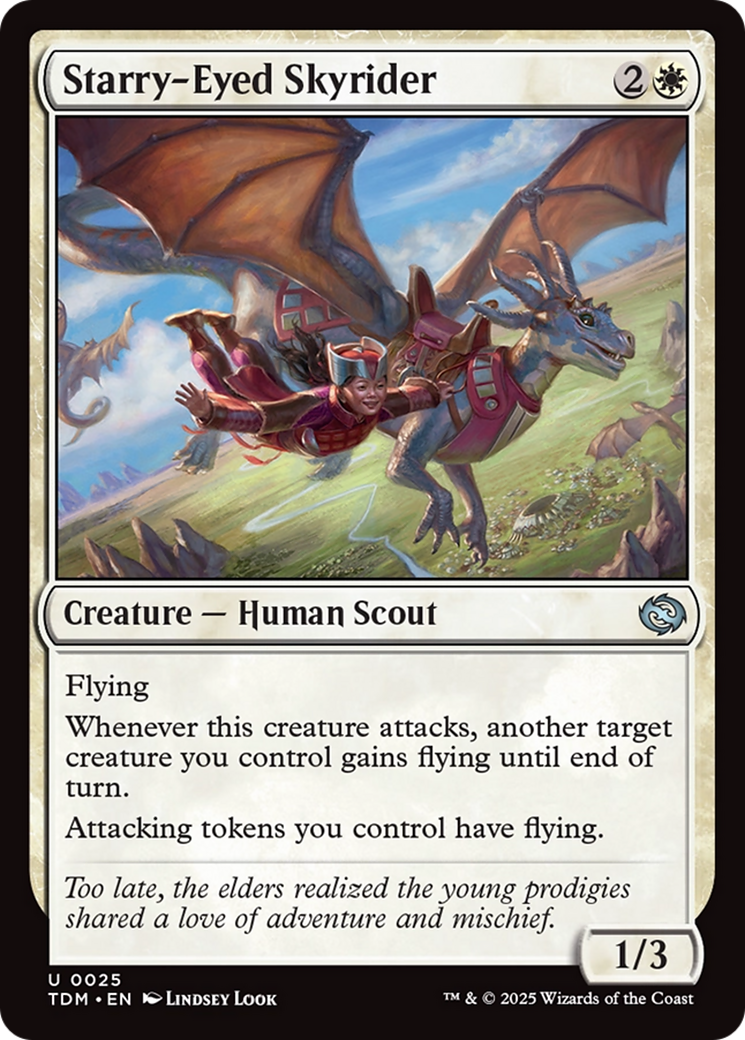 Image of Starry-Eyed Skyrider [Tarkir: Dragonstorm]