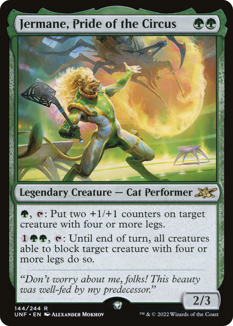 Image of Jermane, Pride of the Circus [Unfinity]
