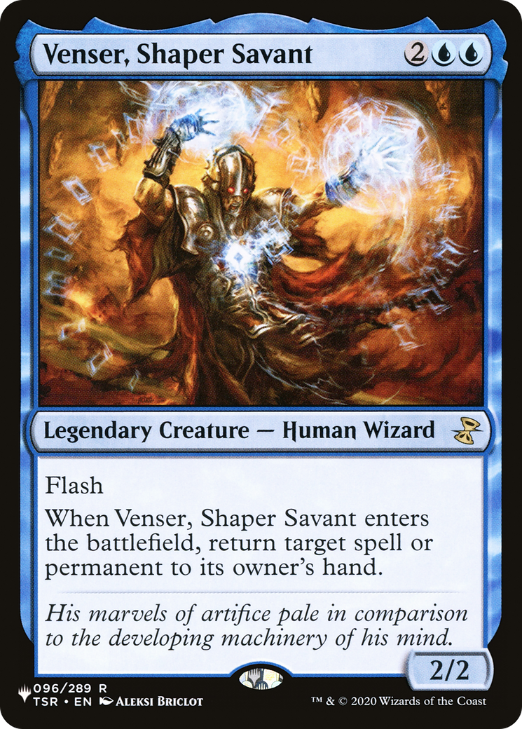 Image of Venser, Shaper Savant [The List]