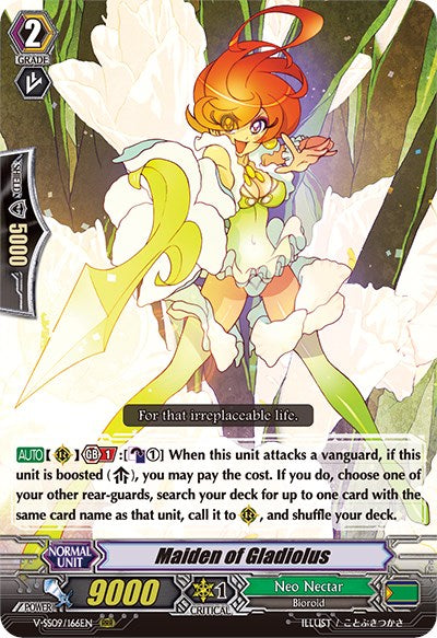 Image of Maiden of Gladiolus (V-SS09/166EN) [Revival Selection]