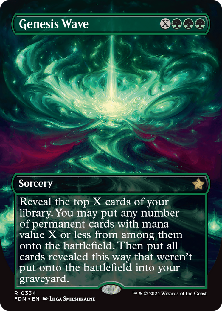 Image of Genesis Wave (Borderless) [Foundations]