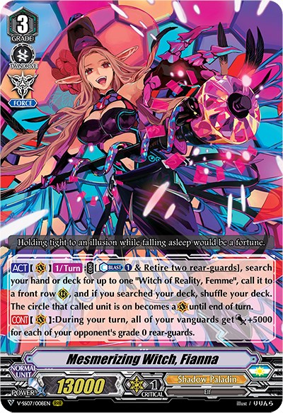Image of Mesmerizing Witch, Fianna (V-SS07/008EN) [Clan Selection Plus Vol.1]
