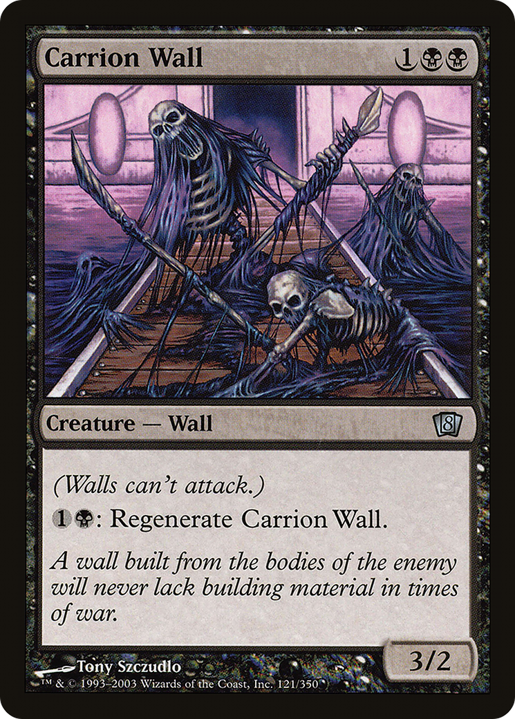 Image of Carrion Wall [Eighth Edition]