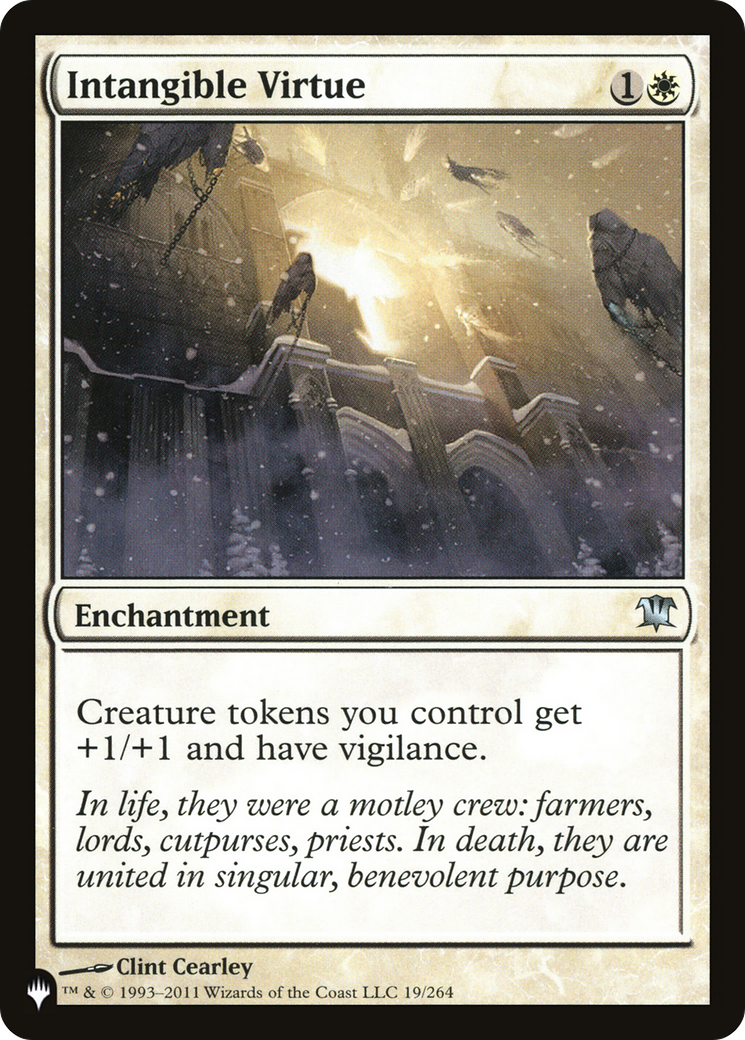 Image of Intangible Virtue [The List]