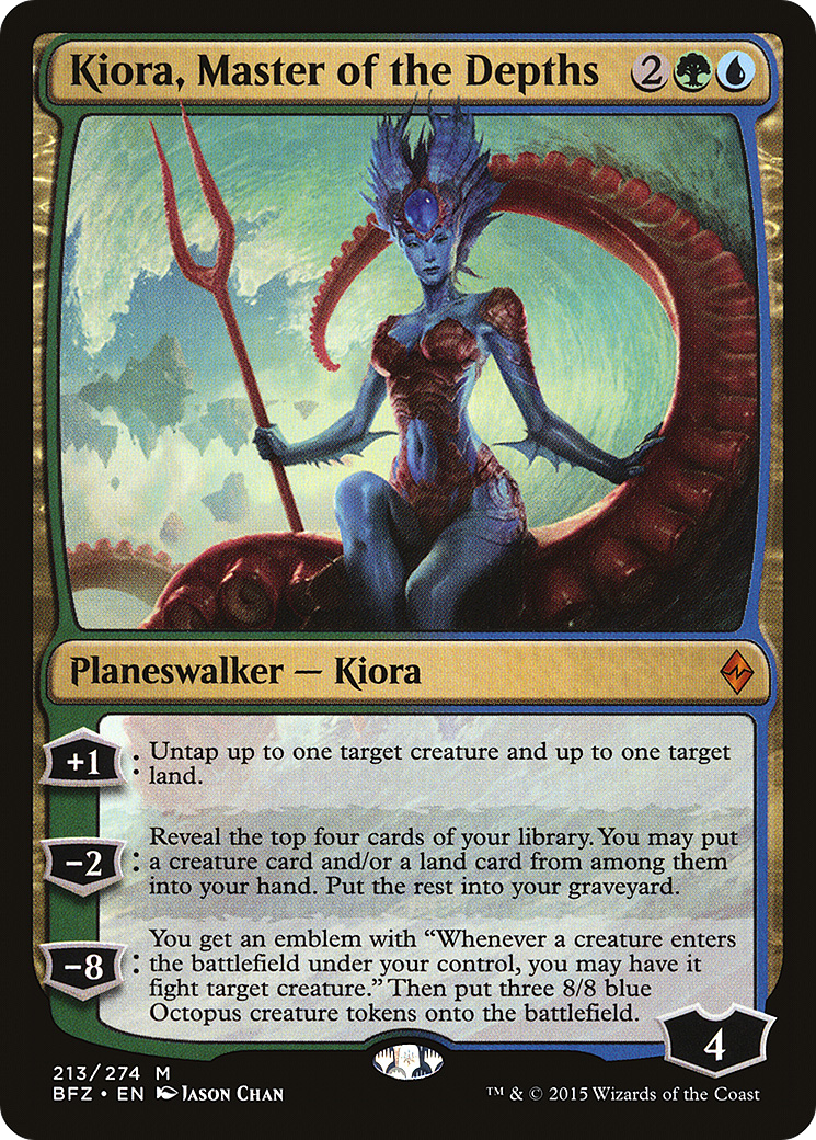 Image of Kiora, Master of the Depths [Battle for Zendikar]