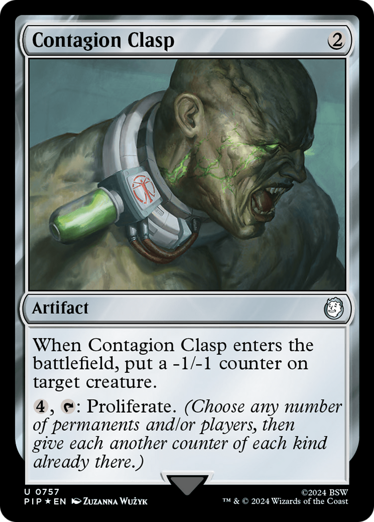 Image of Contagion Clasp (Surge Foil) [Fallout]