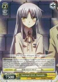 Image of Normal Girl, Kanade (AB/W31-E027 U) [Angel Beats! Re:Edit]