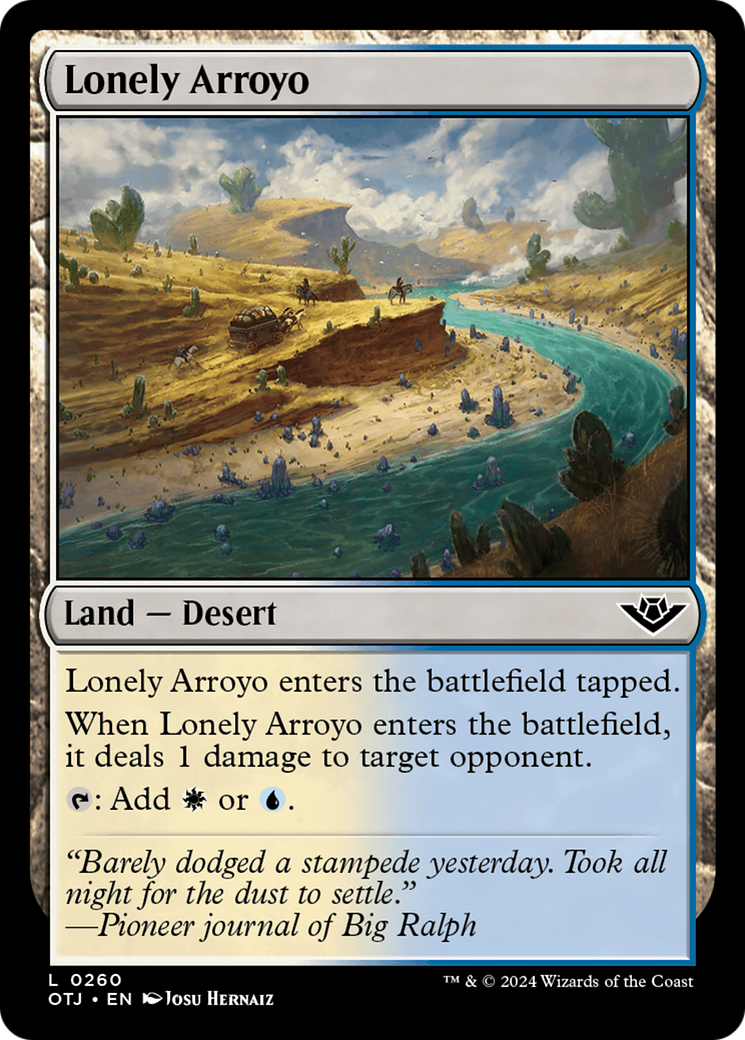 Image of Lonely Arroyo [Outlaws of Thunder Junction]