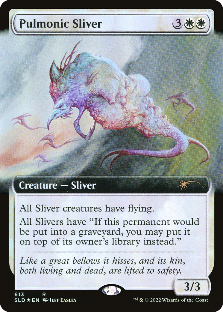 Image of Pulmonic Sliver (Extended Art) [Secret Lair Drop Promos]