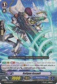 Image of Railgun Assault (G-TD04/010EN) [Blue Cavalry of the Divine Marine Spirits]