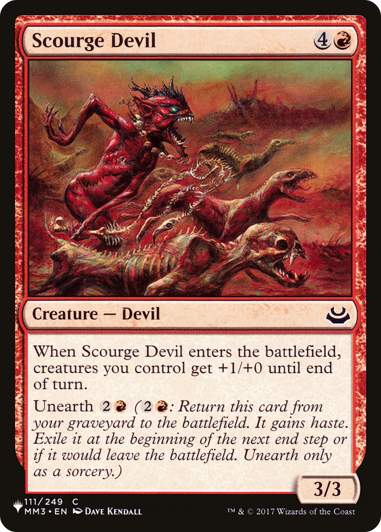Image of Scourge Devil [The List]