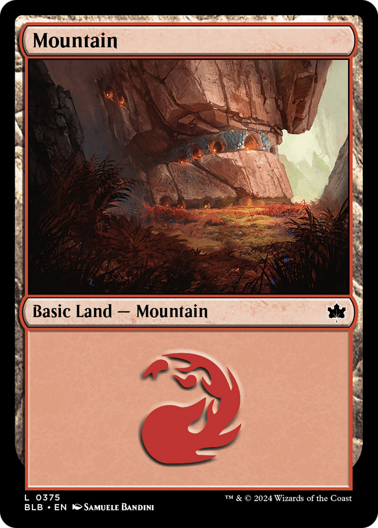 Image of Mountain (0375) [Bloomburrow]