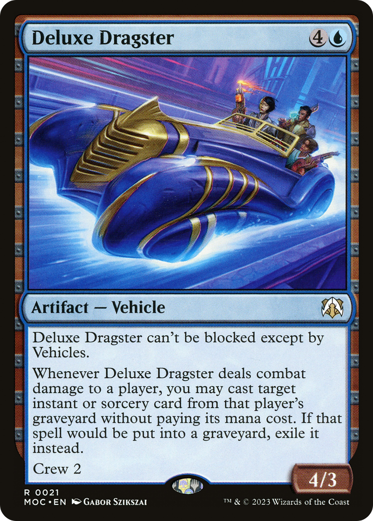 Image of Deluxe Dragster [March of the Machine Commander]