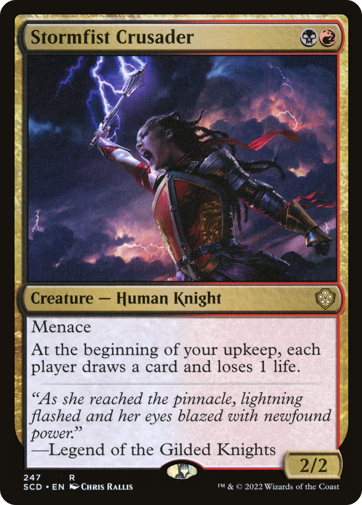 Image of Stormfist Crusader [Starter Commander Decks]