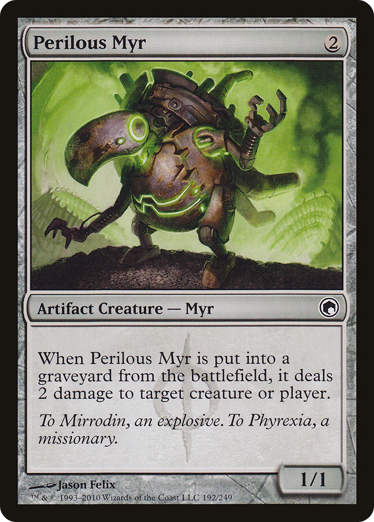 Image of Perilous Myr [Scars of Mirrodin]