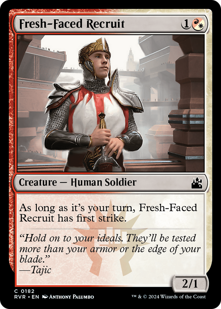 Image of Fresh-Faced Recruit [Ravnica Remastered]