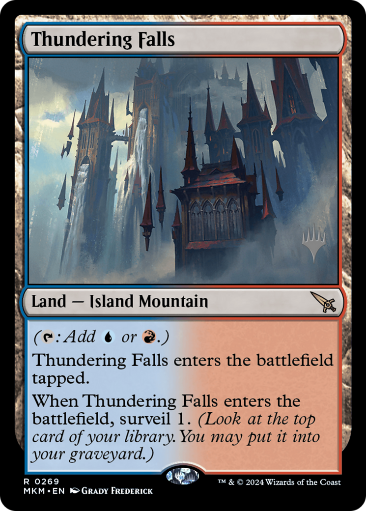 Image of Thundering Falls (Promo Pack) [Murders at Karlov Manor Promos]