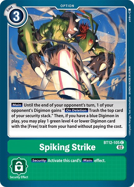 Image of Spiking Strike [BT12-105] [Across Time]