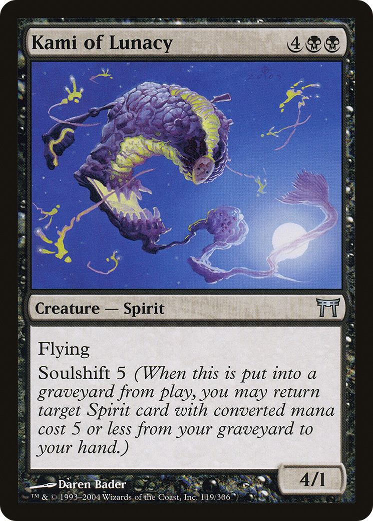 Image of Kami of Lunacy [Champions of Kamigawa]