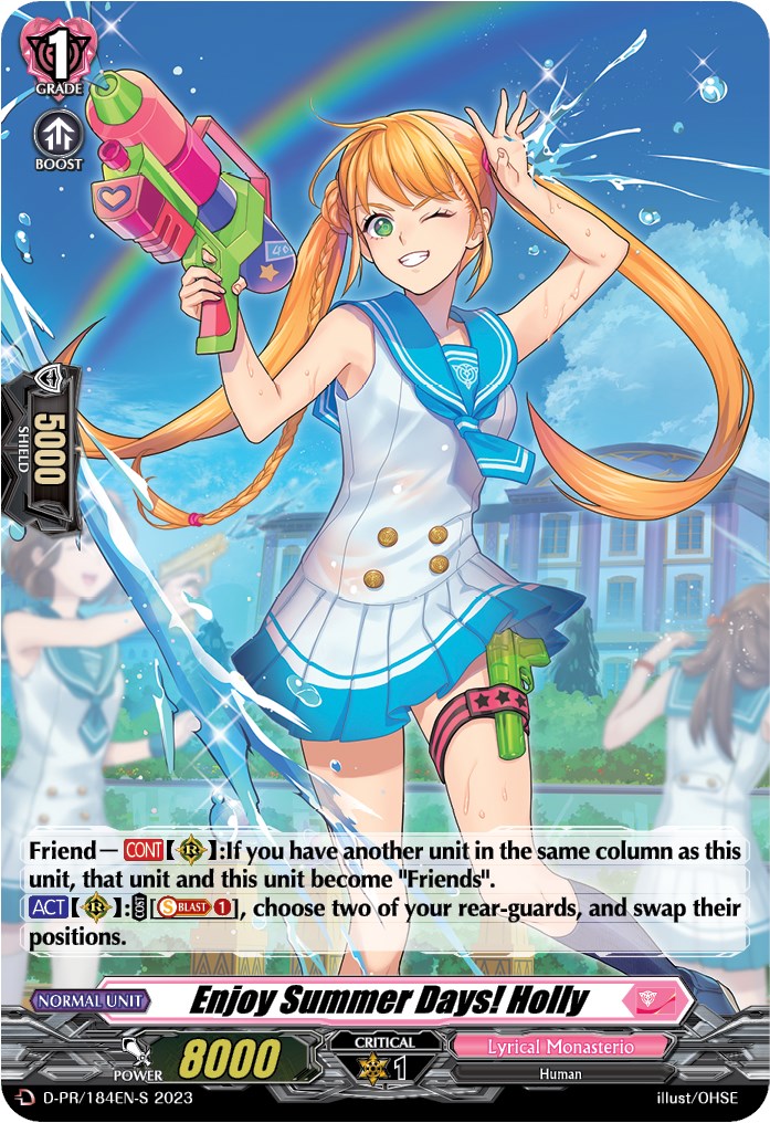 Image of Enjoy Summer Days! Holly (Foil) (D-PR/184EN) [D Promo Cards]