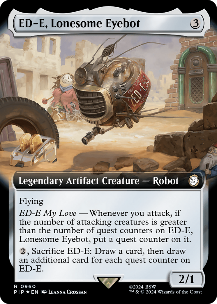 Image of ED-E, Lonesome Eyebot (Extended Art) (Surge Foil) [Fallout]
