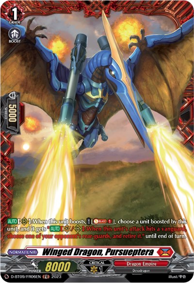 Image of Winged Dragon, Pursueptera (D-BT09/FR06EN) [Dragontree Invasion]