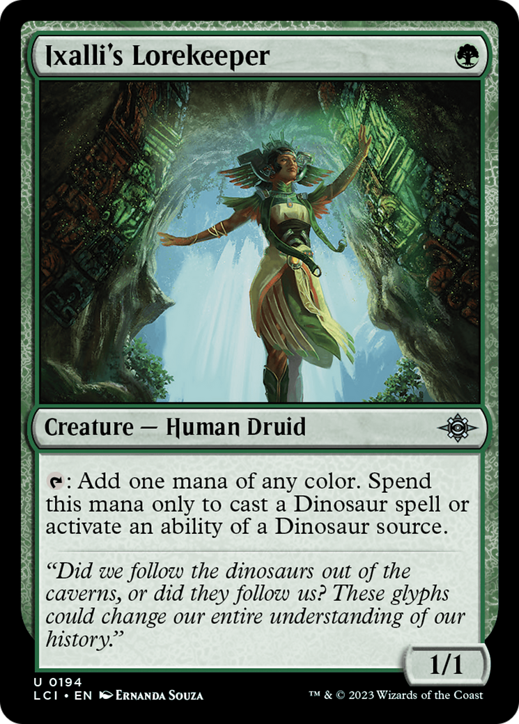 Image of Ixalli's Lorekeeper [The Lost Caverns of Ixalan]