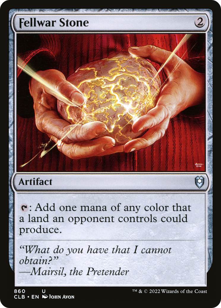 Image of Fellwar Stone [Commander Legends: Battle for Baldur's Gate]