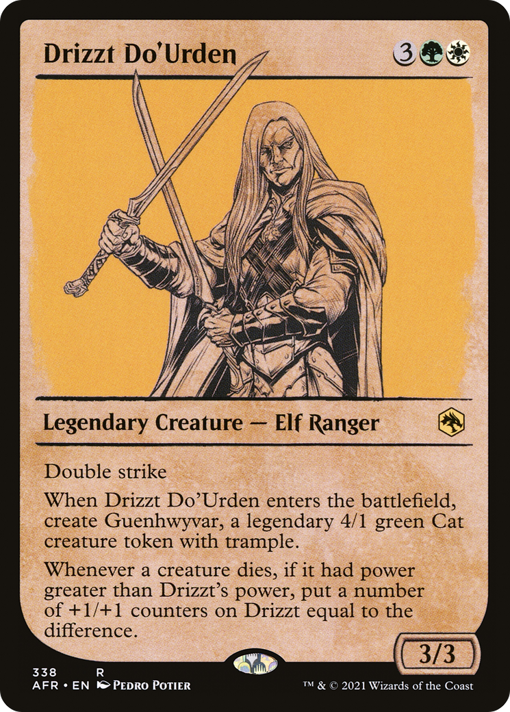 Image of Drizzt Do'Urden (Showcase) [Dungeons & Dragons: Adventures in the Forgotten Realms]