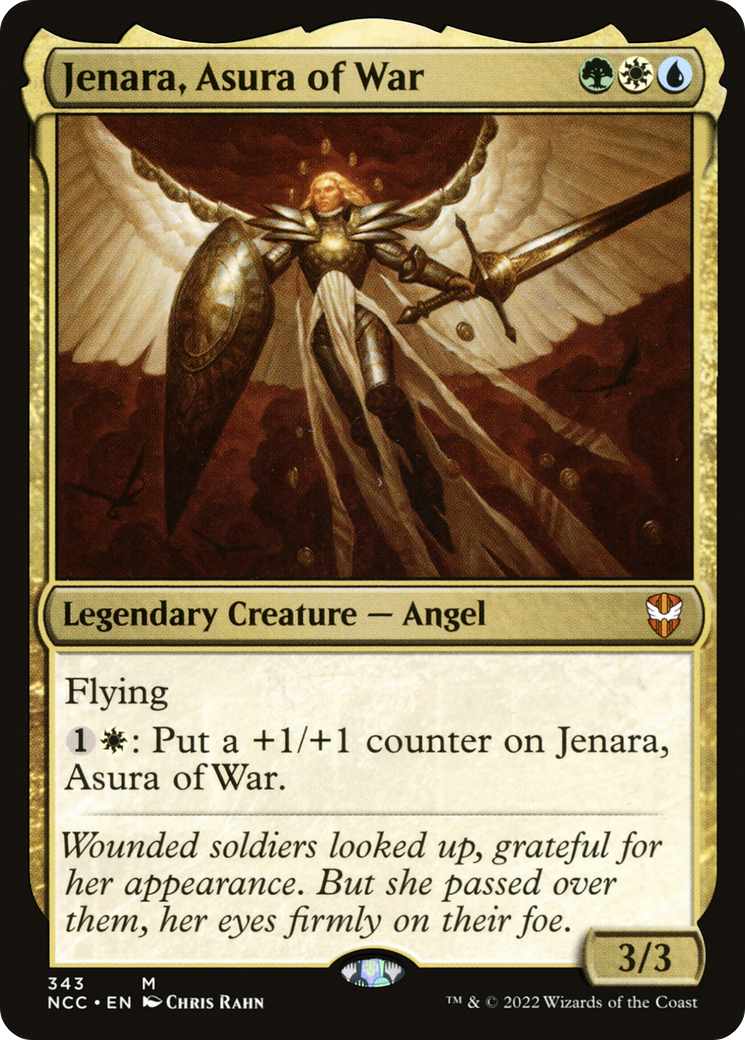 Image of Jenara, Asura of War [Streets of New Capenna Commander]