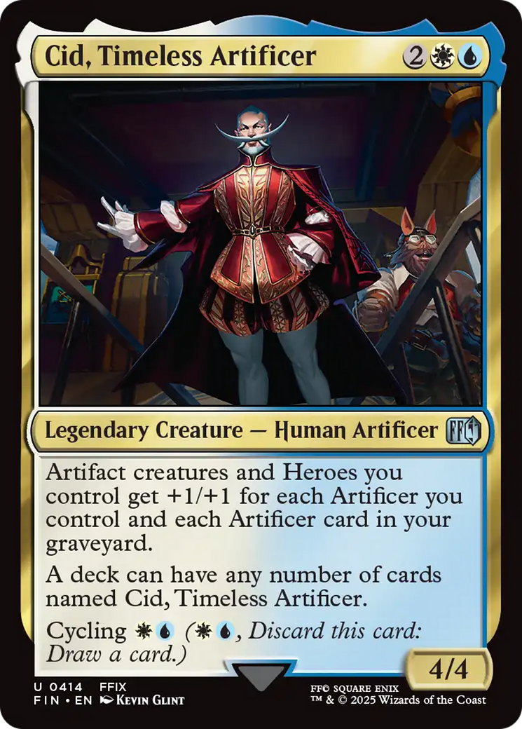 Image of Cid, Timeless Artificer (0414) [FINAL FANTASY]