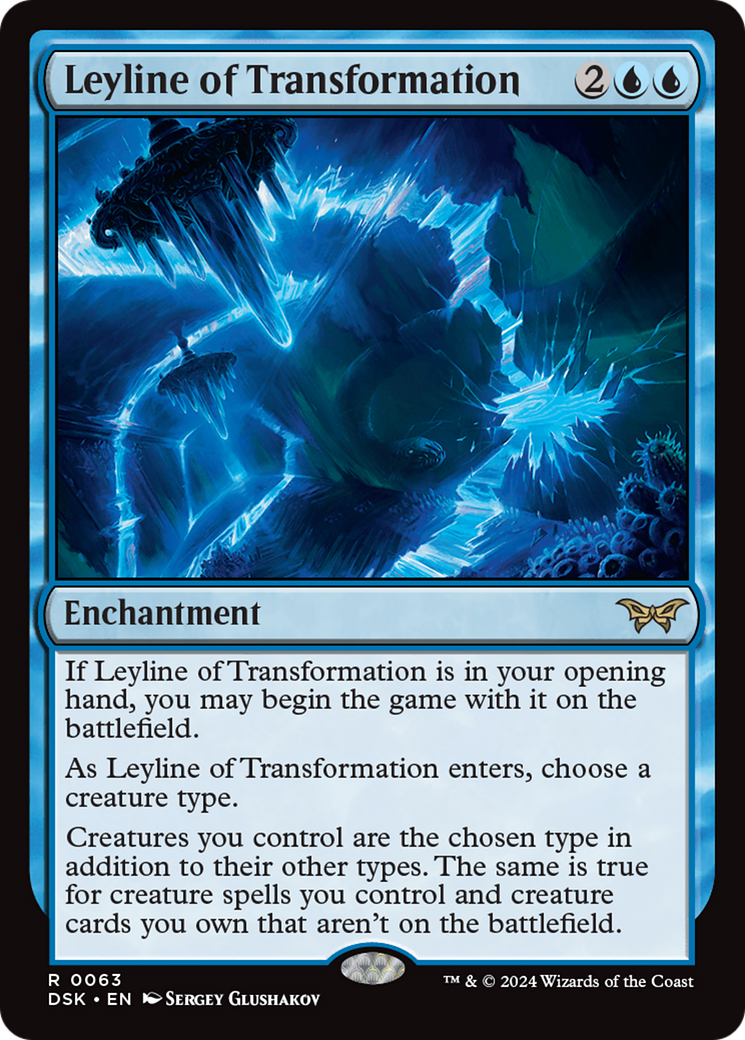 Image of Leyline of Transformation [Duskmourn: House of Horror]