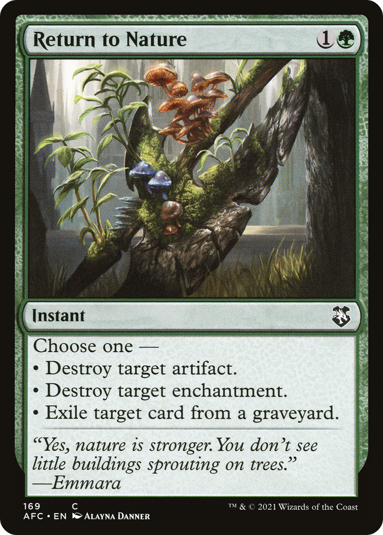 Image of Return to Nature [Dungeons & Dragons: Adventures in the Forgotten Realms Commander]