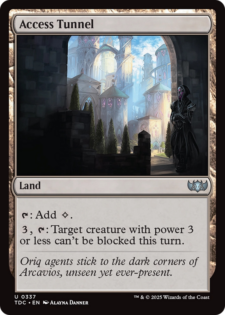 Image of Access Tunnel [Tarkir: Dragonstorm Commander]