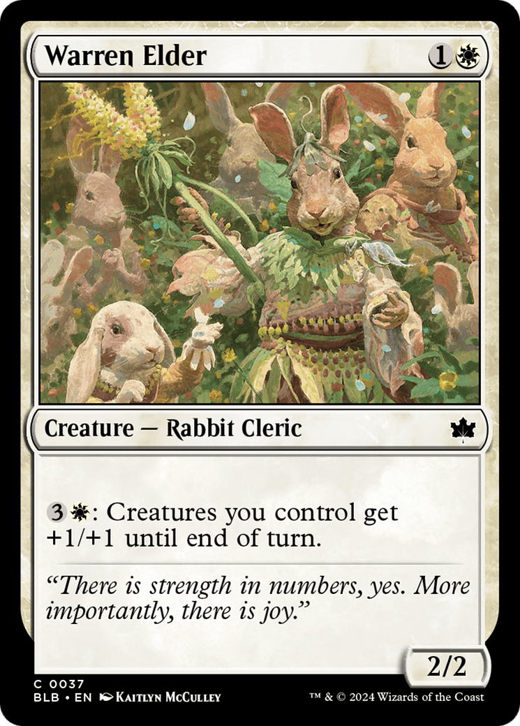 Image of Warren Elder [Bloomburrow]