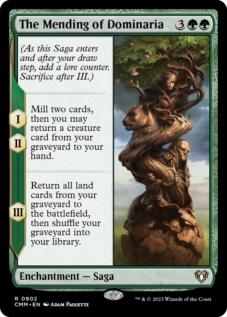 Image of The Mending of Dominaria [Commander Masters]