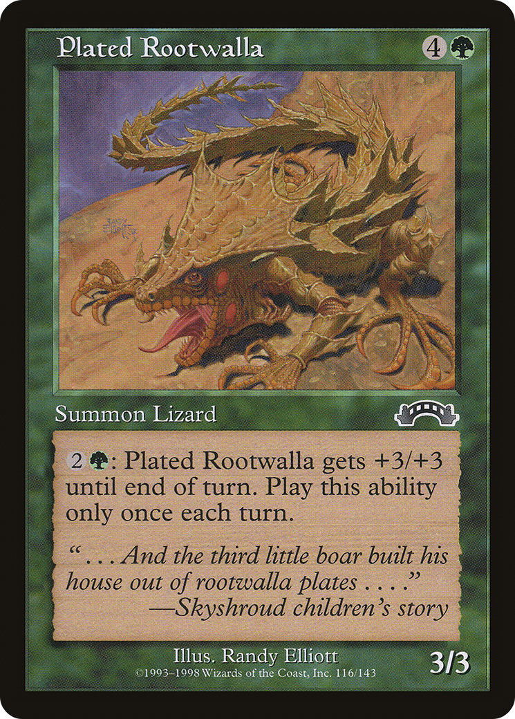 Image of Plated Rootwalla [Exodus]