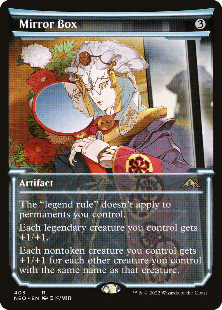 Image of Mirror Box (Showcase Soft Glow) [Kamigawa: Neon Dynasty]