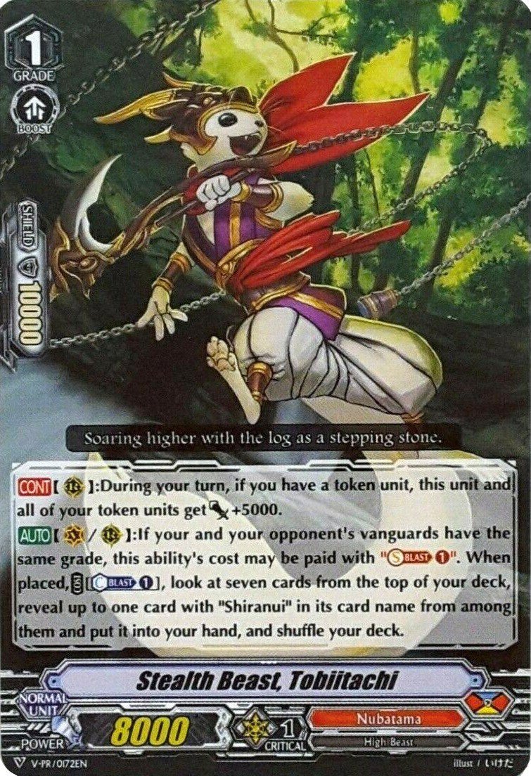Image of Stealth Beast, Tobiitachi (V-PR/0172EN) [V Promo Cards]