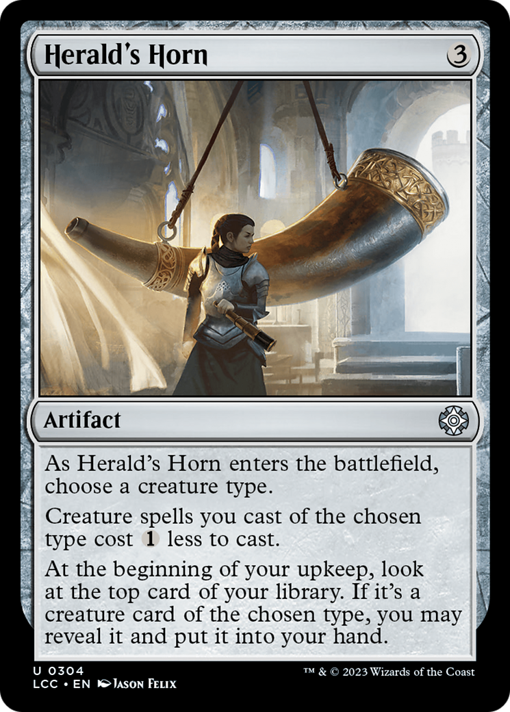 Image of Herald's Horn [The Lost Caverns of Ixalan Commander]