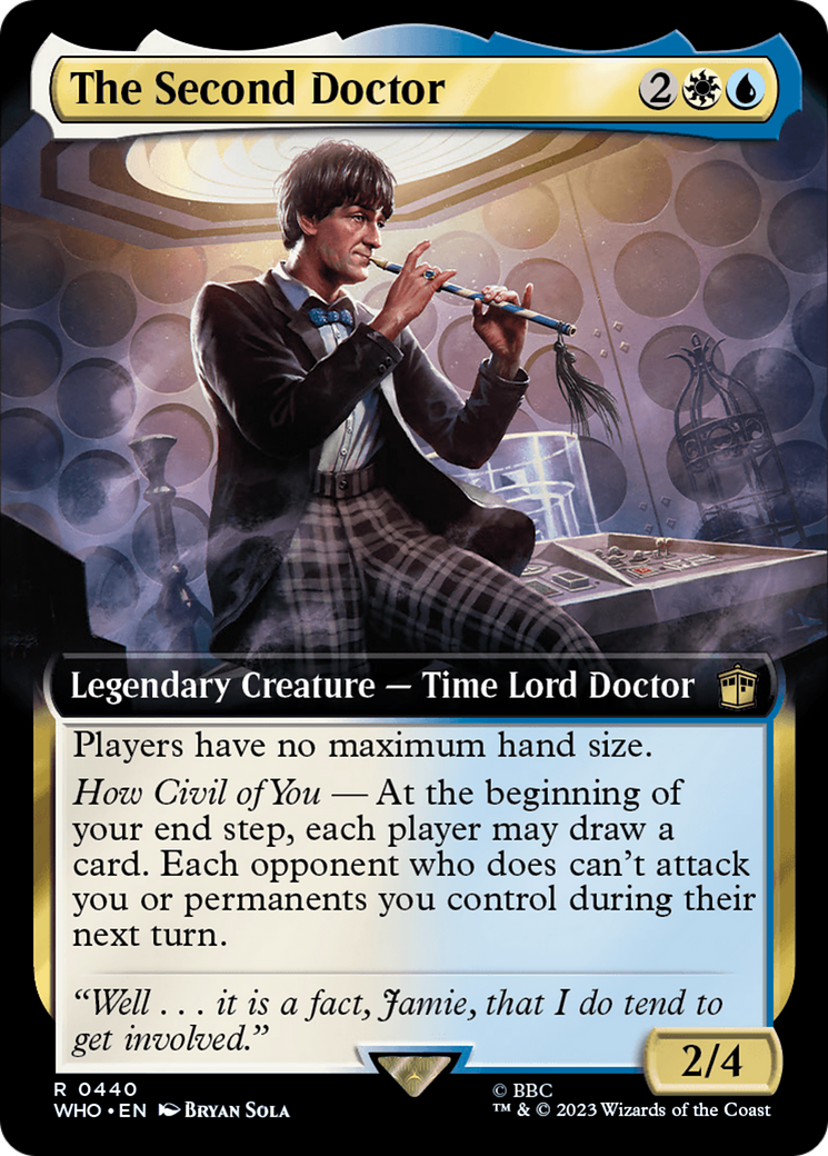 Image of The Second Doctor (Extended Art) [Doctor Who]