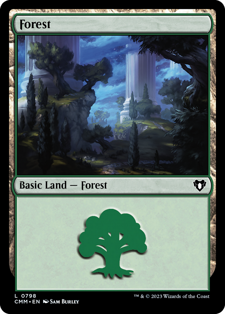 Image of Forest (798) [Commander Masters]